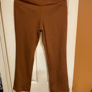 New York & Company Burnt Orange Boot Cut Pants